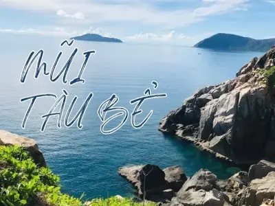 Check in Mũi Tàu Bể - Nơi biển xanh trời biếc hòa quyện