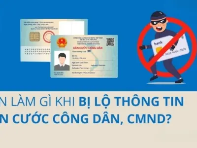 Bị lộ CCCD 2 mặt có sao không và cách xử lý an toàn