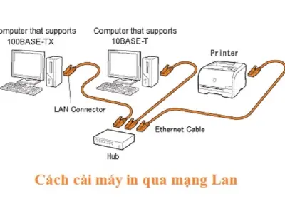 Cách cài máy in qua mạng LAN đơn giản ai cũng làm được