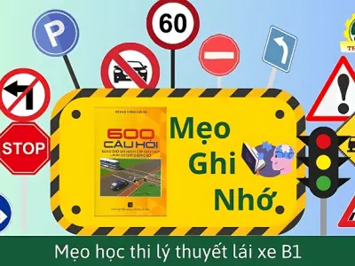 Mách bạn cách học mẹo thi bằng lái xe B1 dễ nhớ nhất