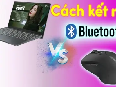 Cách kết nối chuột không dây với laptop chi tiết dễ hiểu