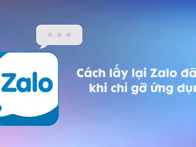 Bật mí cách lấy lại Zalo đã xóa nhanh trong 5 phút