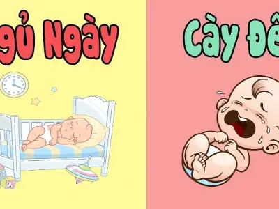 Bật mí câu mẹo cho bé ngủ ngày cày đêm dễ áp dụng nhất