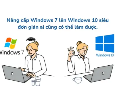 Cách nâng cấp win 7 lên win 10 nhanh chóng và đơn giản