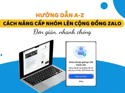 Hướng dẫn nâng cấp nhóm Zalo lên cộng đồng siêu nhanh