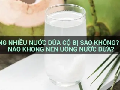 Uống nhiều nước dừa có bị sao không và có lợi ích gì