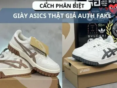 5 Cách phân biệt giày ASICS thật giả nhanh nhất