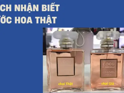 Cách nhận biết nước hoa thật chuẩn xác cho người mới
