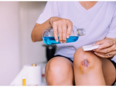 Cách làm bong vảy vết thương nhanh chóng và an toàn