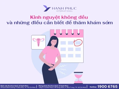 Tác hại của kinh nguyệt không đều đối với sức khỏe phụ nữ